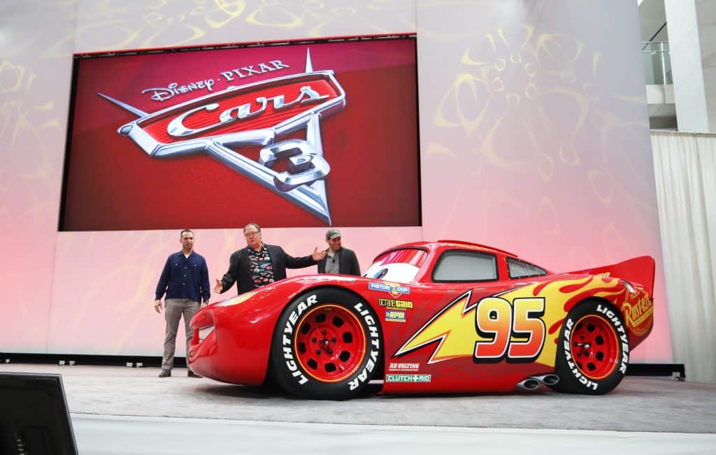 Lightning McQueen Debuts in Detroit