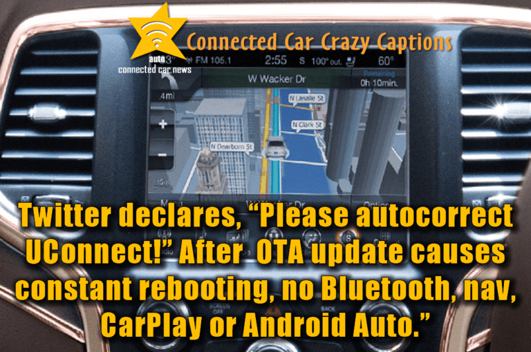 Jeep, RAM, Dodge UConnect Reboots, Disconnects Bluetooth CarPlay