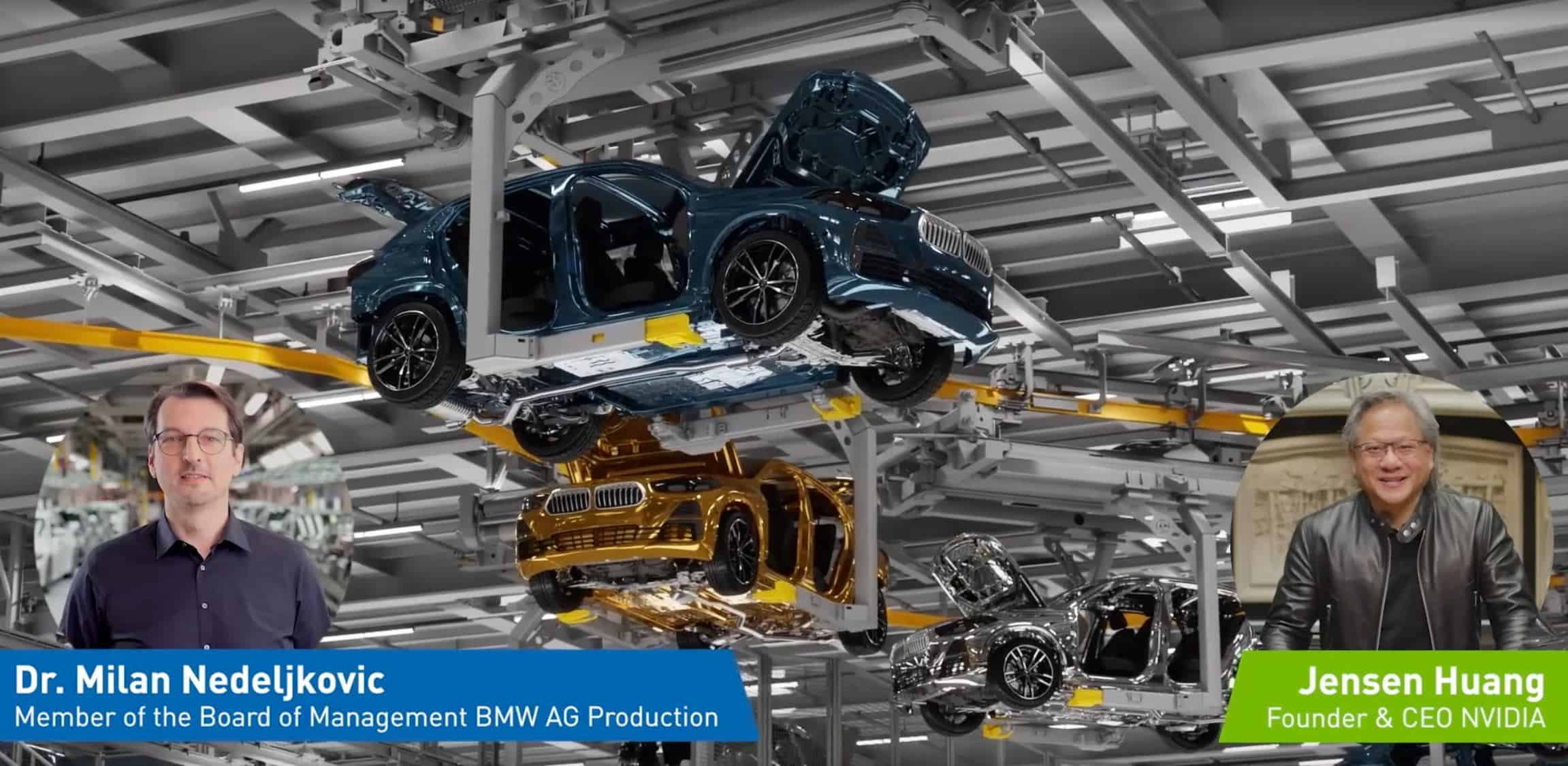BMW Group and NVIDIA Factory Plan in Omniverse | auto connected car news