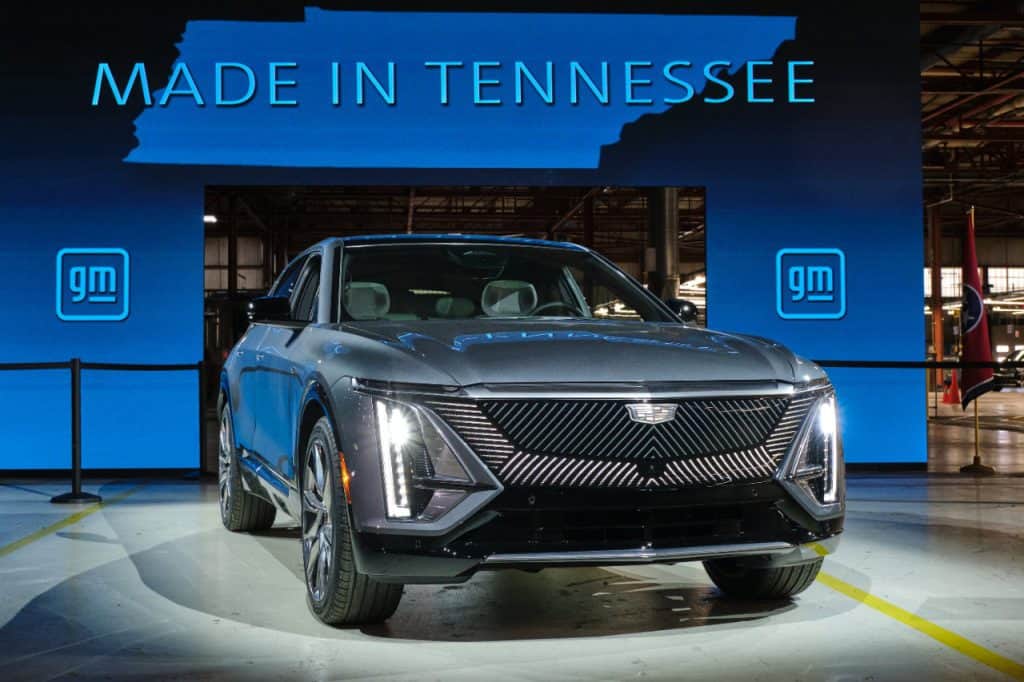 First EV Cadillac LYRIQ Launched Ahead of Schedule auto connected car
