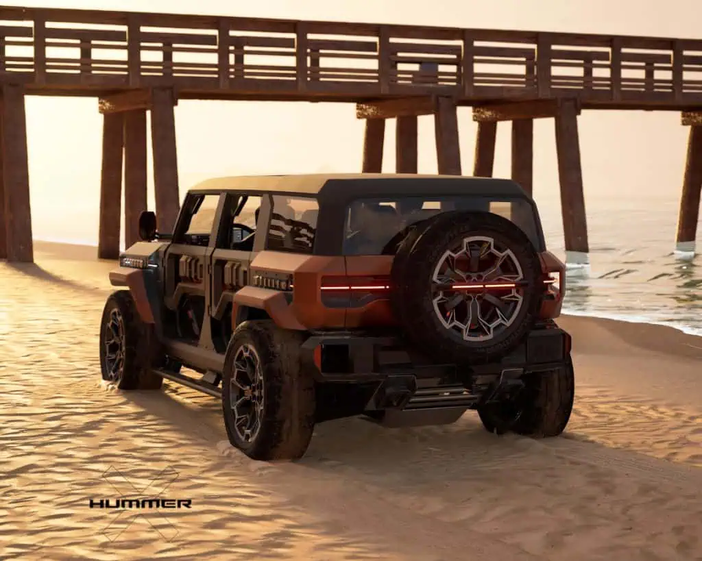 @GMDesign Shows California Innovation New Hummer X Design SUV & Truck Flexibly Fabulous Concept @GeneralMotors