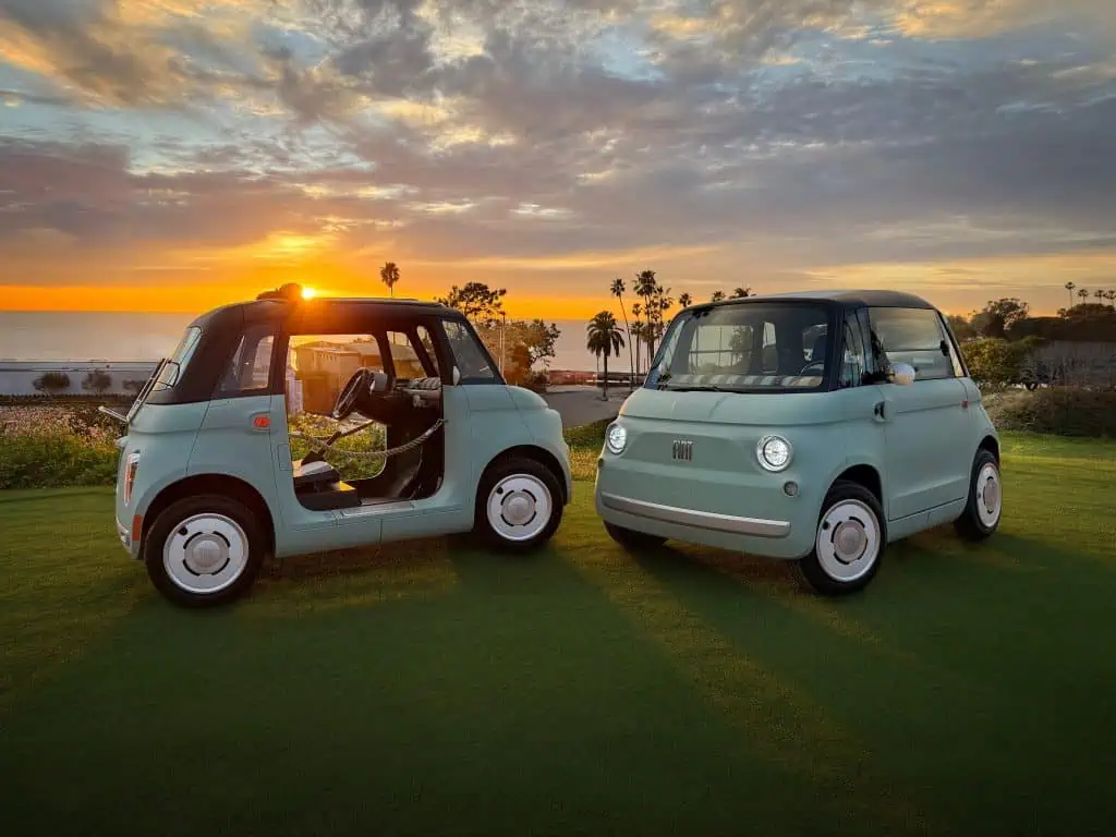 Tiny Fiat Topolino LSV Available in USA for Dolce Vita